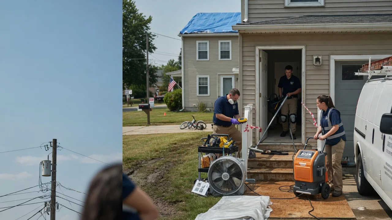 Water Damage Repair in Pulaski, WI near me
